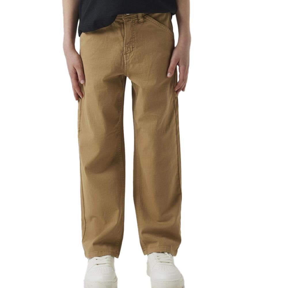 Pantalon fluide Marron Garçon Name it Ryan 1