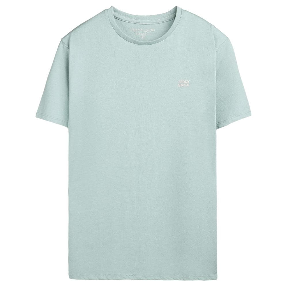 T-shirt Turquoise Homme Teddy Smith Total 1 1