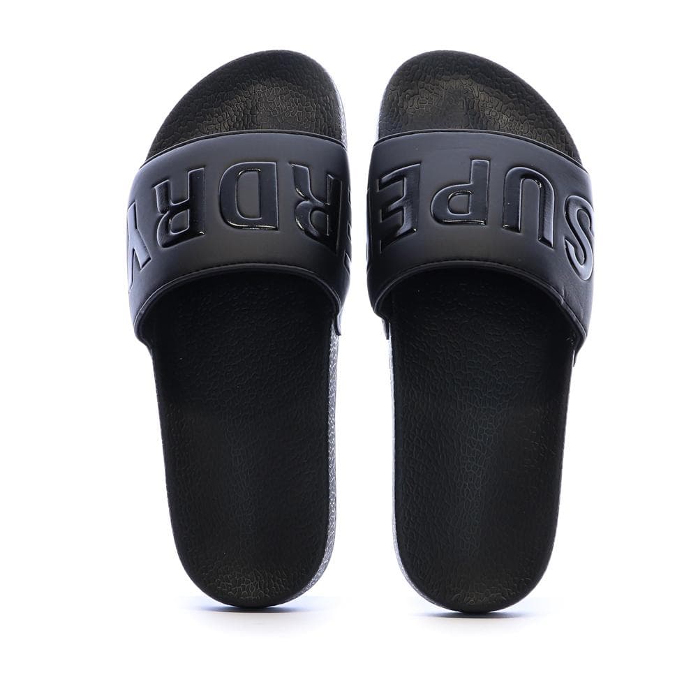 Claquettes Noir Homme Superdry Pool Slide 3