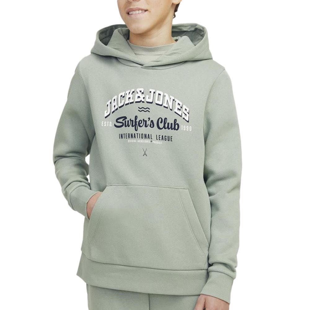 Sweat Vert Garçon Jack & Jones Logo 1