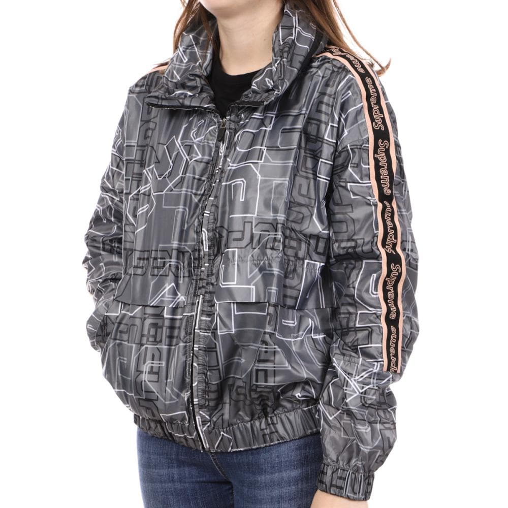Veste Coupe-Vent Gris Femme Supreme Grip Light 1