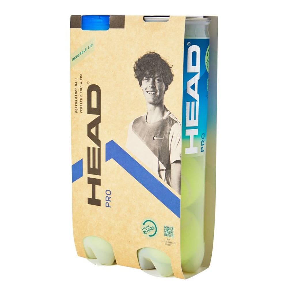 X8 Balles de Tennis Jaune Head Pro Performance 1