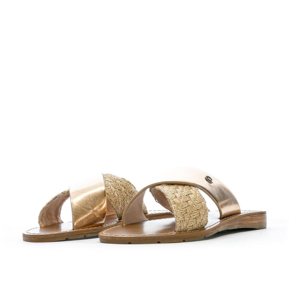 Claquettes Croisées Rose Gold Femme Chattawak Brana 5