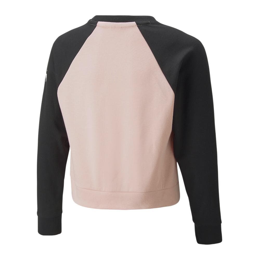 Sweat Rose/Noir Fille Puma Mdrn Spt 2