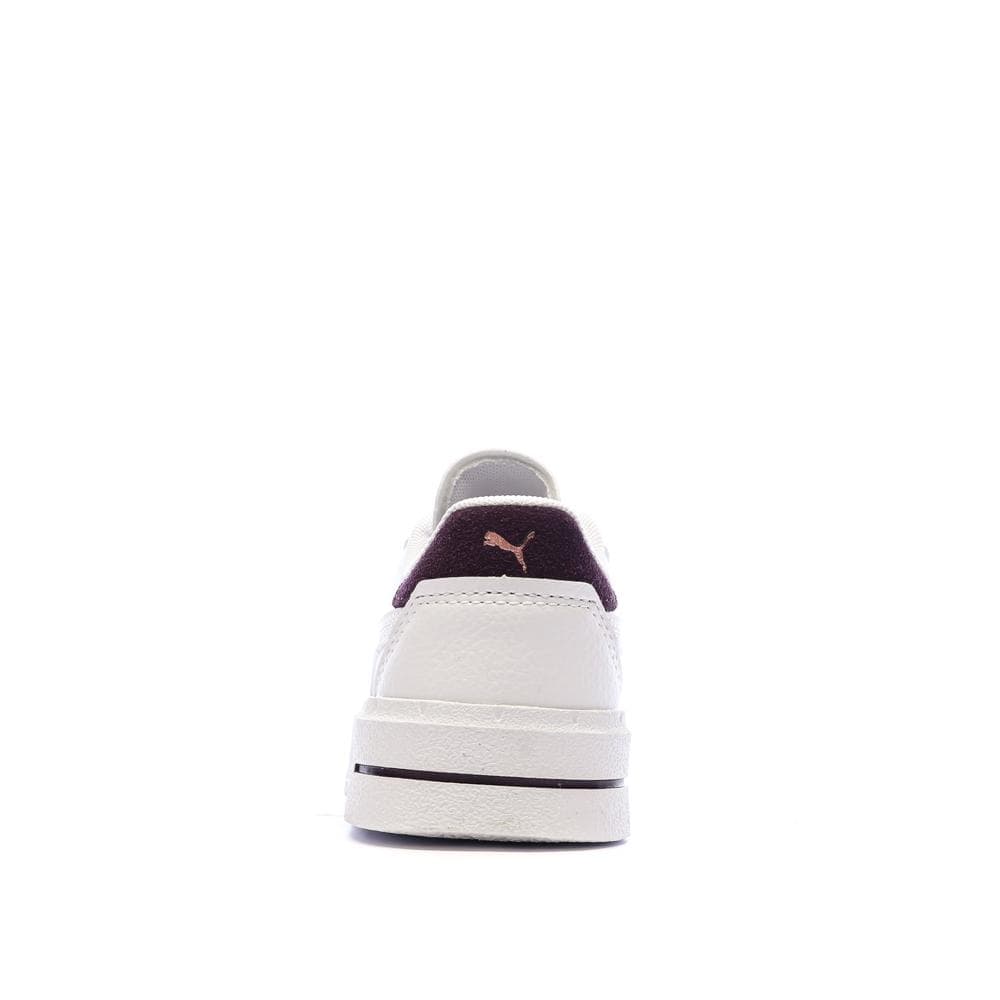 Baskets Blanc/Rose Fille Puma Puma Cali Court Match 3