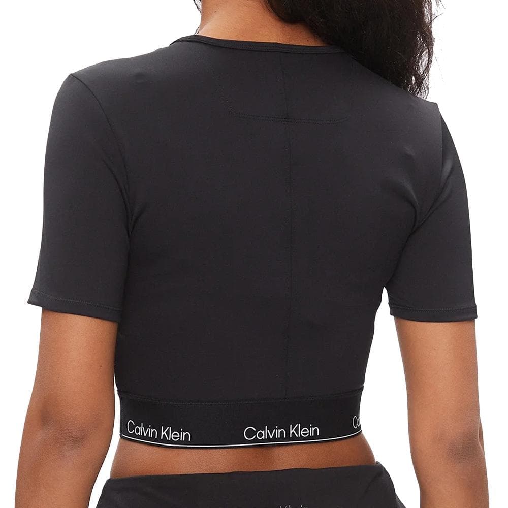 T-shirt Noir Femme Calvin Klein Jeans Wo 2