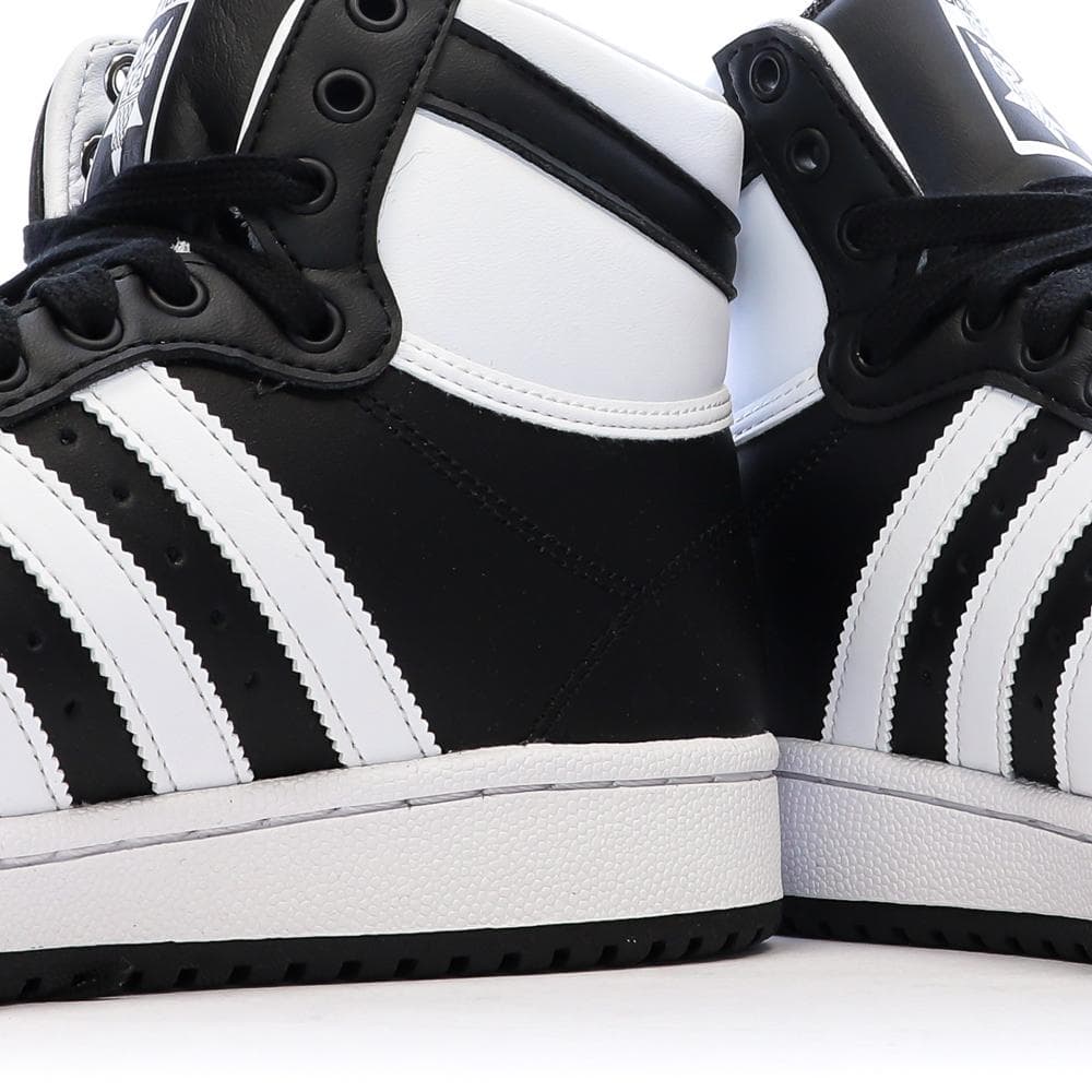 Baskets Noires/Blanches Homme Adidas Ten 7