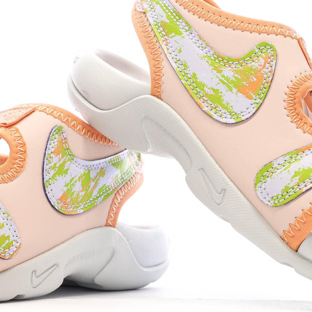 Sandales Oranges Enfant Nike Sunray Adjust 6 Se 7