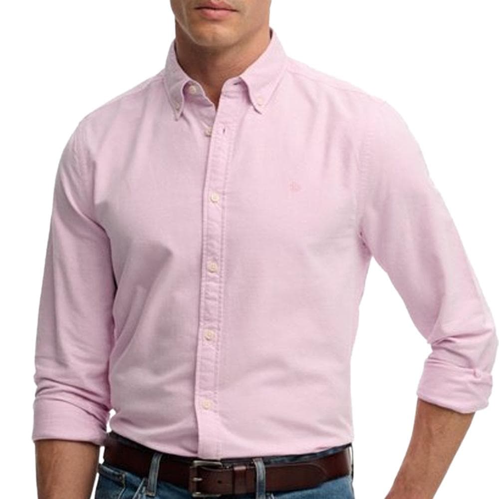 Chemise Rose Homme Superdry Preppy 1