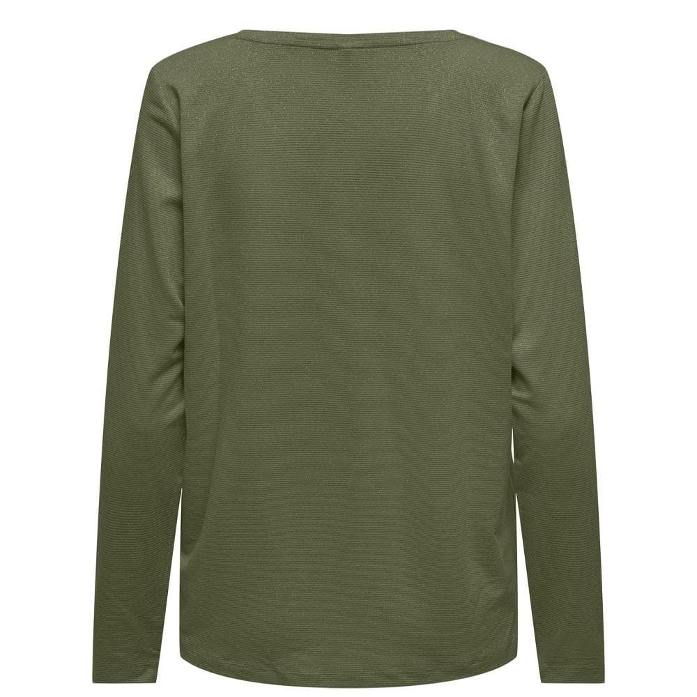 T-shirt Kaki Femme Only Harly ML 2