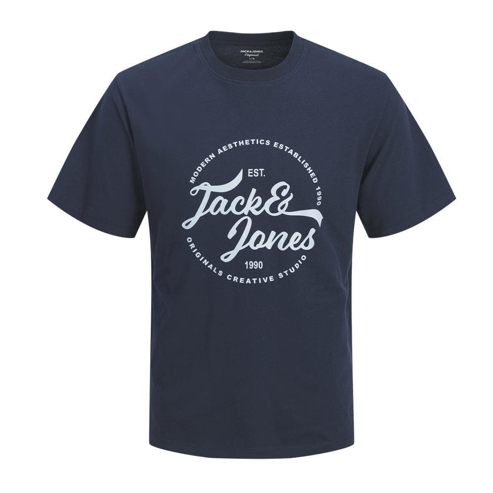 T-Shirt Marine Homme Jack & Jones Jordean 1