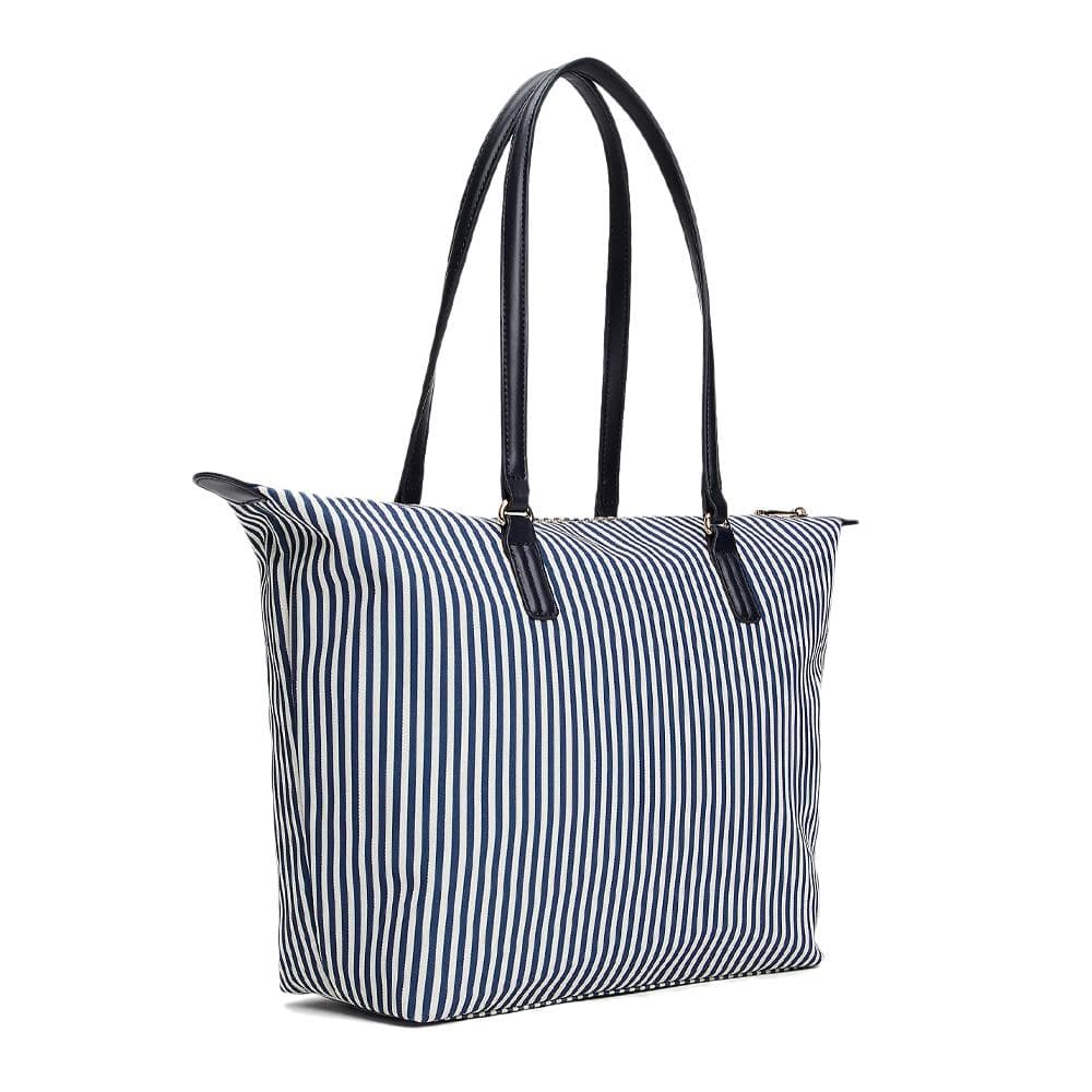 Sac à Cabas Rayure Blanc/Marine Femme Tommy Hilfiger Poppy Summer Tote 2