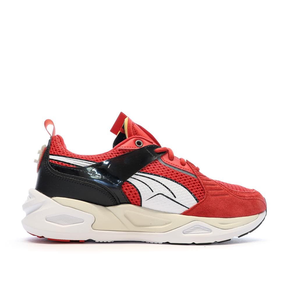 Baskets Rouge Homme Puma Ferrari Blaze Rosso Corsa 2