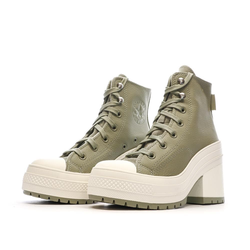 Baskets Kaki Femme Converse Chuck 70 De Luxe 6