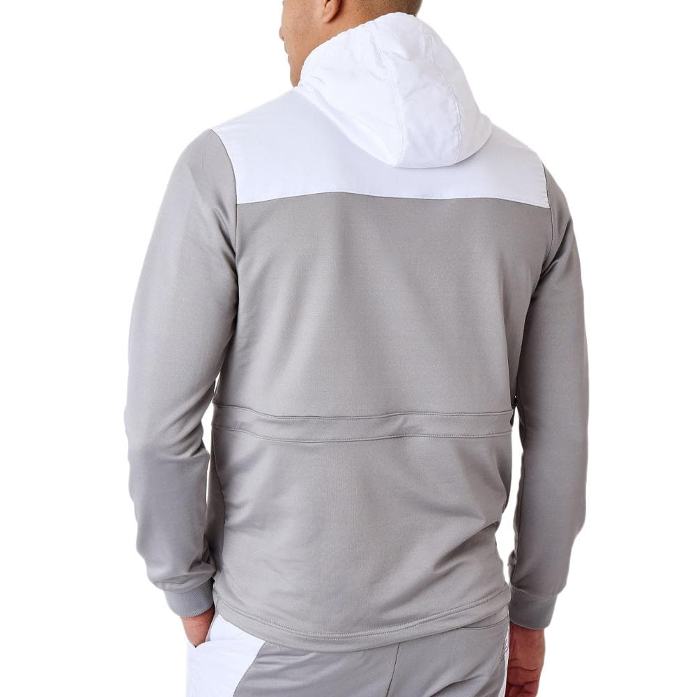 Sweat à Capuche Blanc/Gris Homme Project X Paris Bicolore 2
