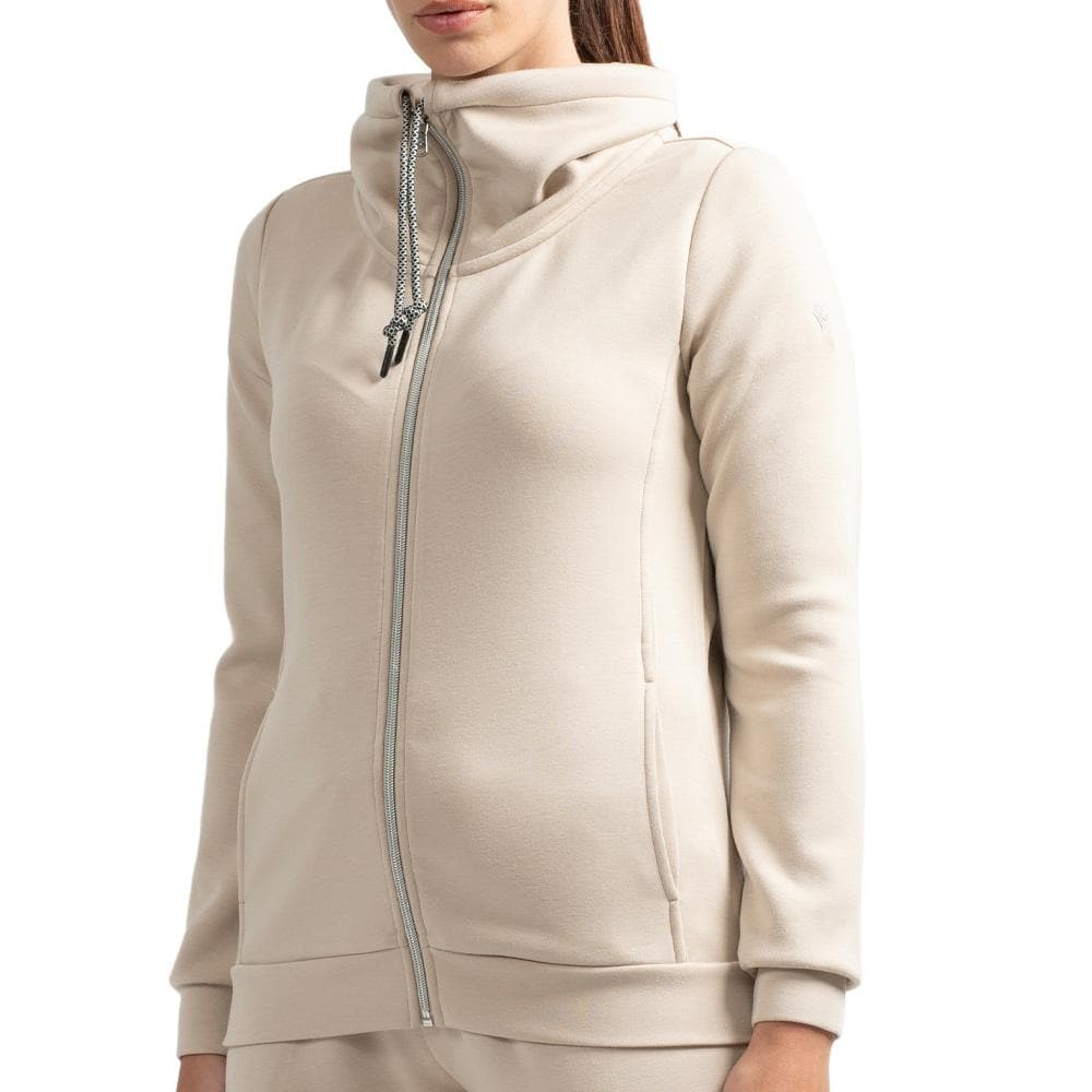 Sweat à Capuche Beige Femme Sun Valley DIEMOZ 1