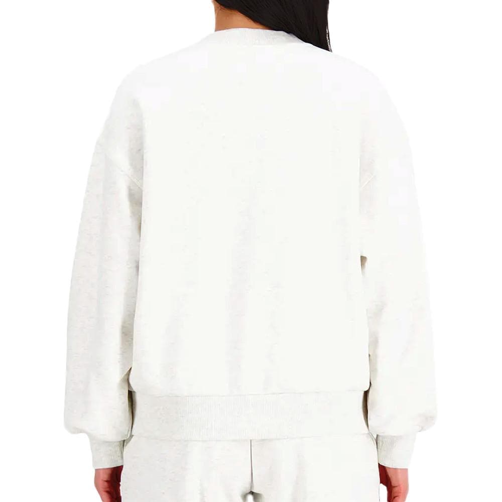 Sweat Gris Chiné Femme New Balance Essentials French 2