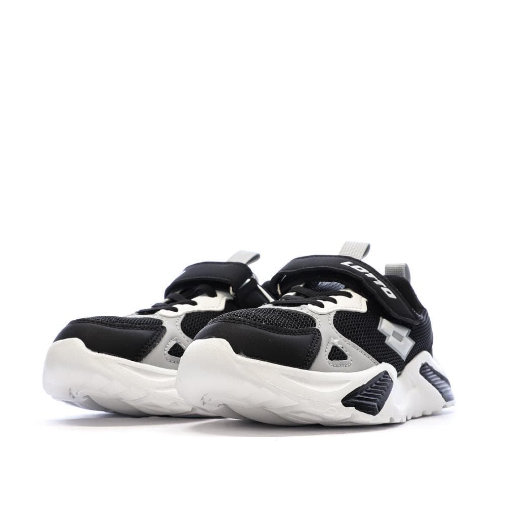 Baskets Noires/Blanches Garçon Lotto Bologna 6