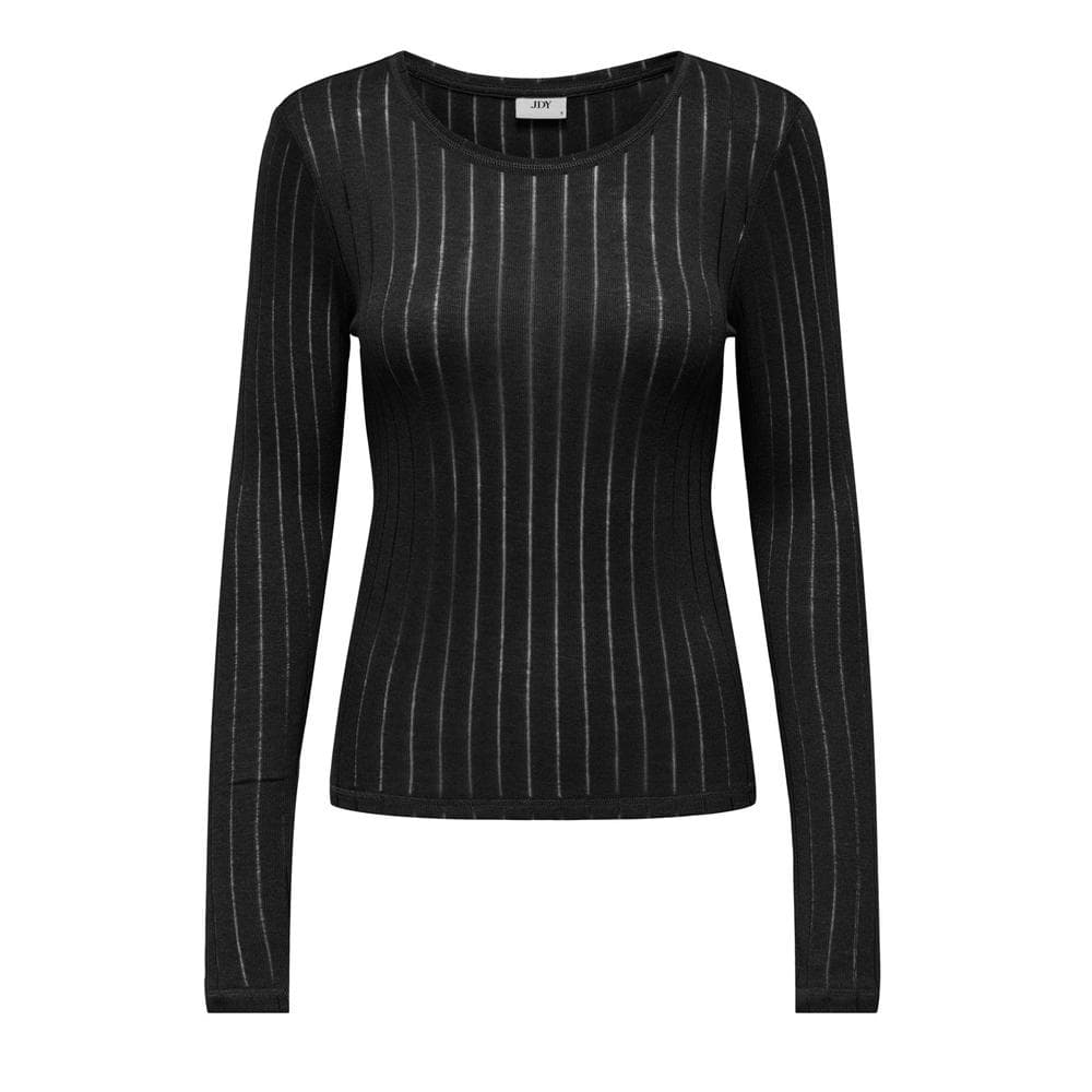 T-Shirt Manches Longues Noires Femme JDY Cordelia 1