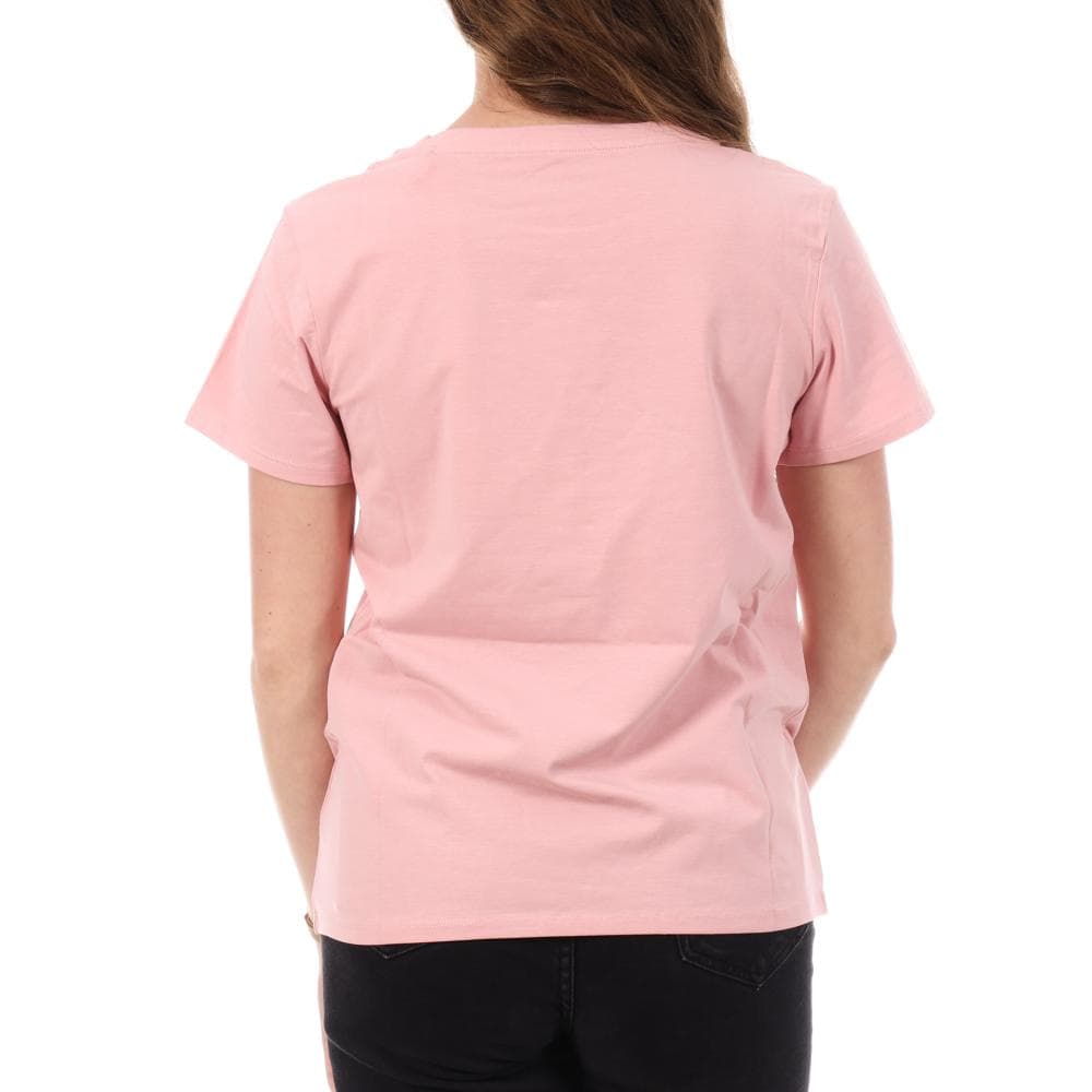 T-Shirt Rose Femme Teddy Smith Ribelle 2