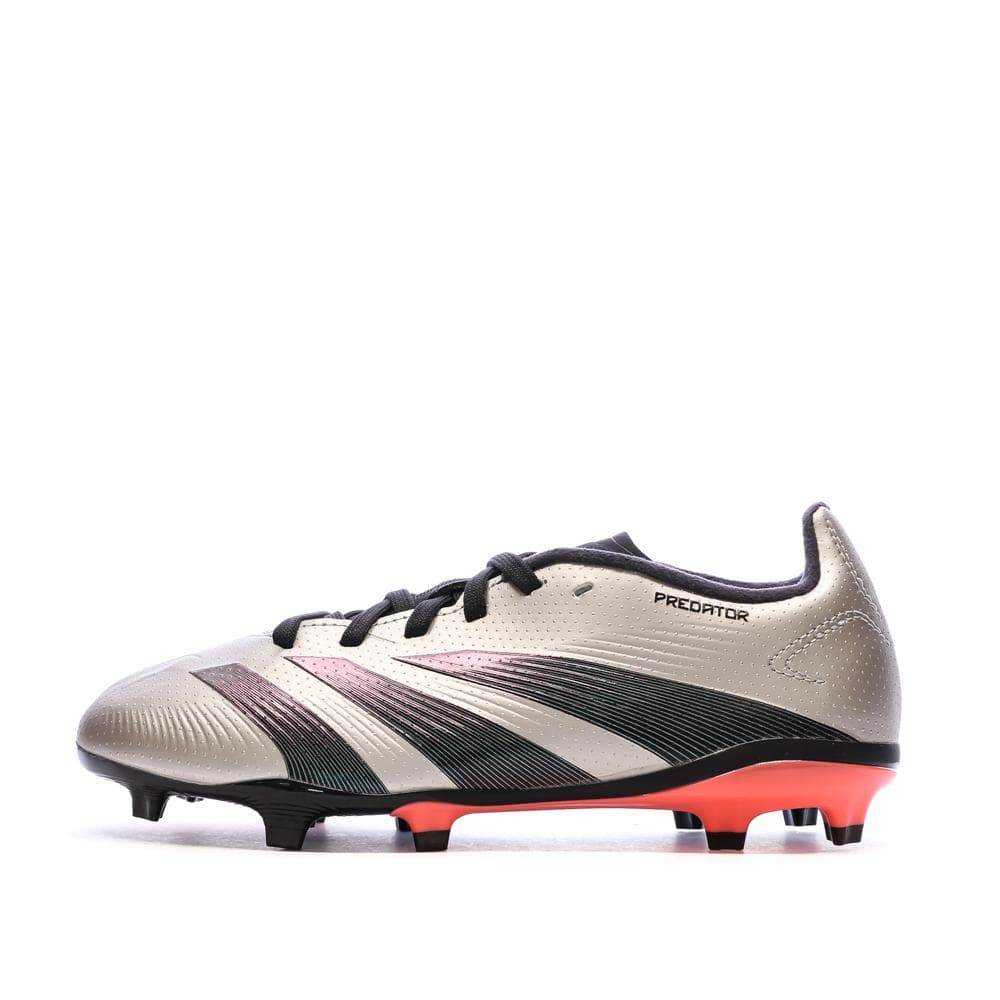 Chaussures de Football Gris/Noir Mixte Adidas Predator League FG 1