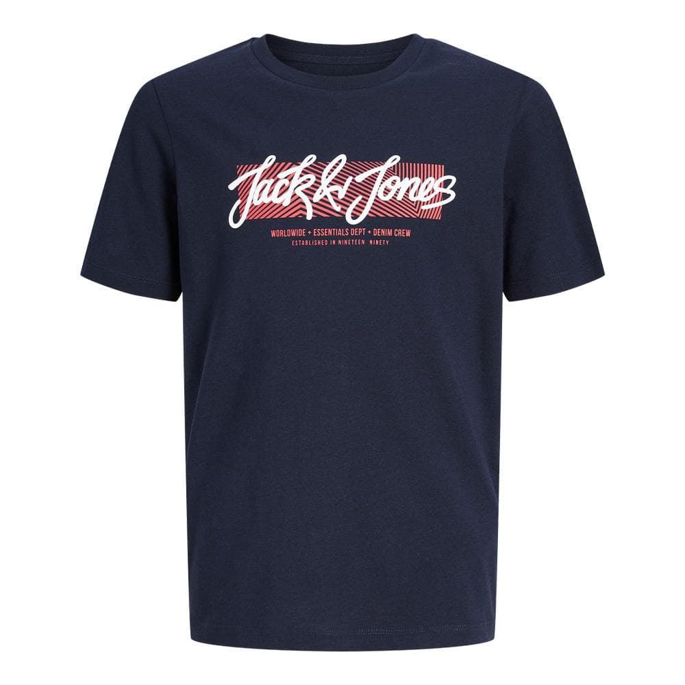 T-Shirt Marine Garçon Jack & Jones Hurban 1