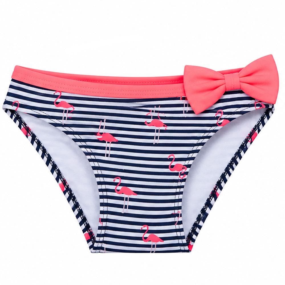 Bas de Maillot de bain Marine/Blanc/Rose Fille Lagon Bleu Alyssa 1