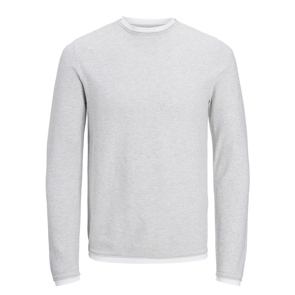 Pull Gris Garçon Jack & Jones Twinn Knit Neck 2