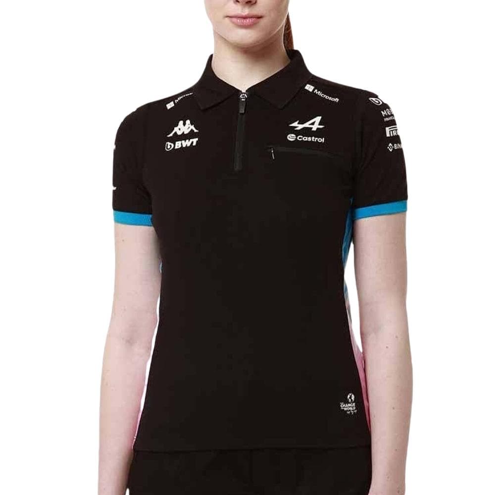 Maillot Blanc/Bleu Femme Kappa Adraw Alpine F1 1
