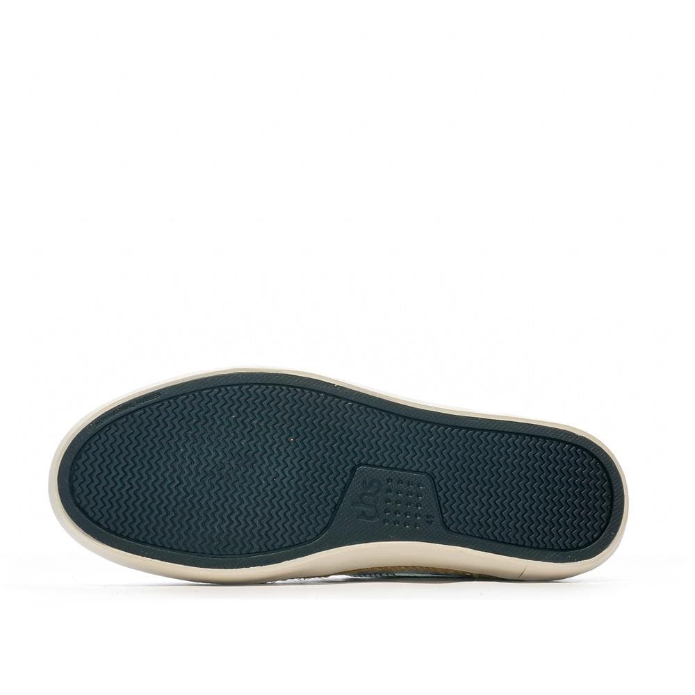 Baskets en Toile Beige/Marine Homme TBS RUKKWAI 5