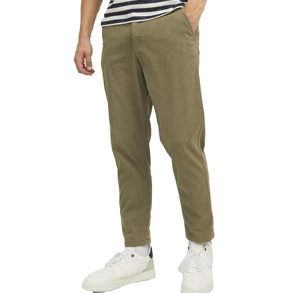 Pantalon Chino Kaki Homme Jack & Jones Tace 4