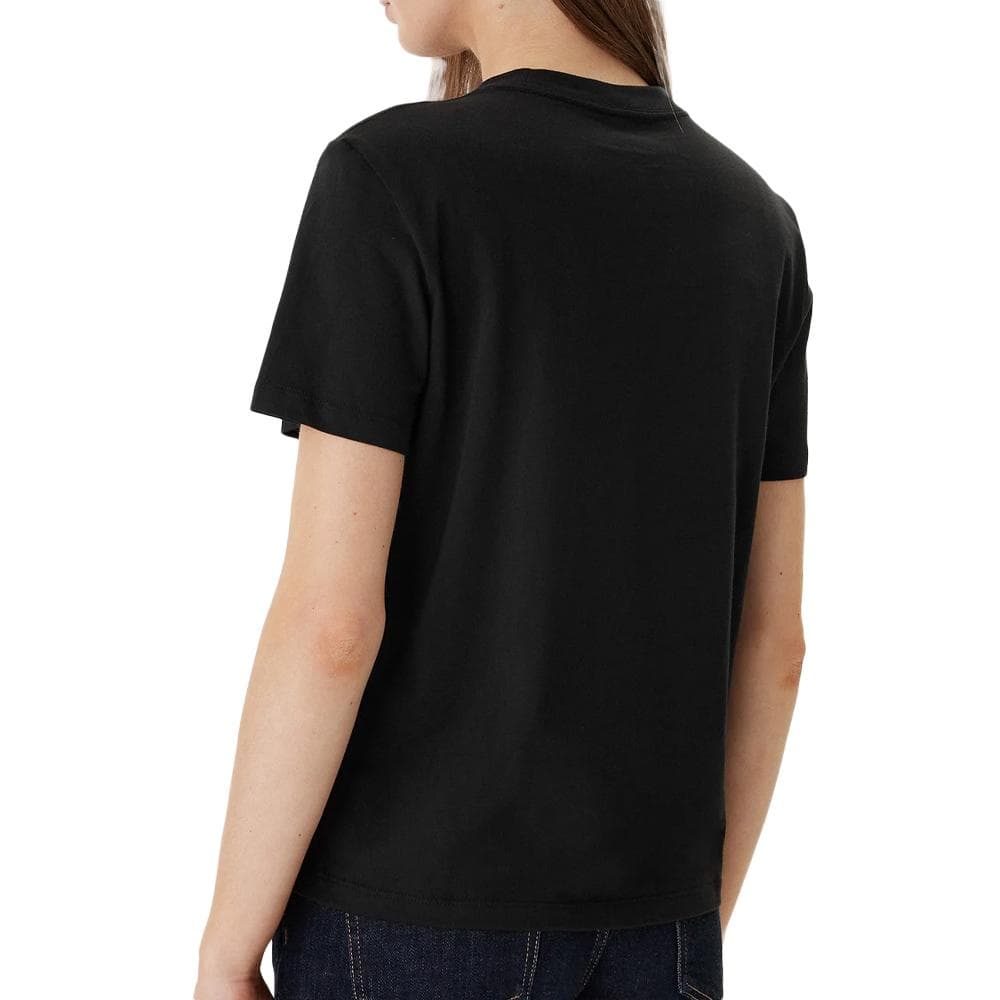 T-Shirt Noir Femme Calvin Klein Jeans LV047E804GS 2