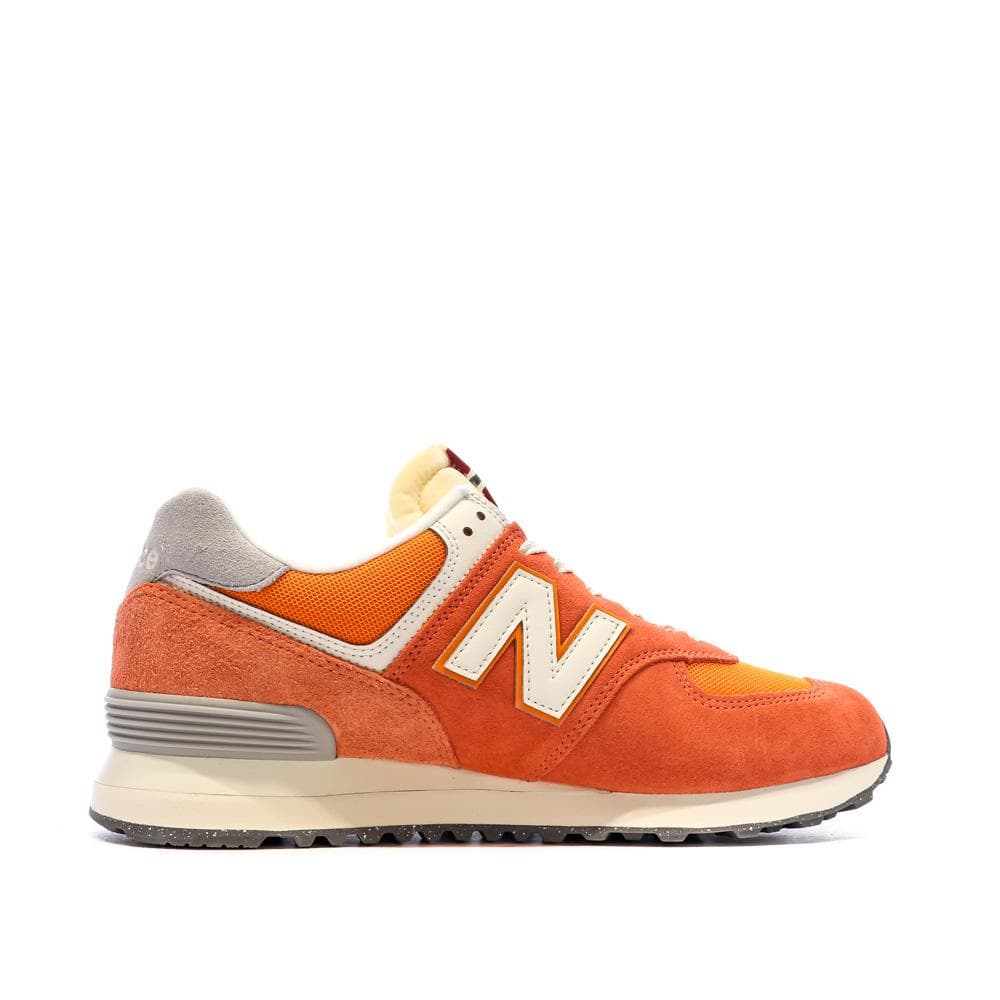 Baskets Orange/Gris Homme New Balance 574 2