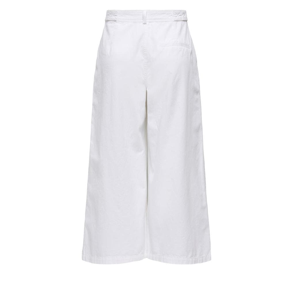 Pantalon fluide Blanc Femme JDY Laura 2
