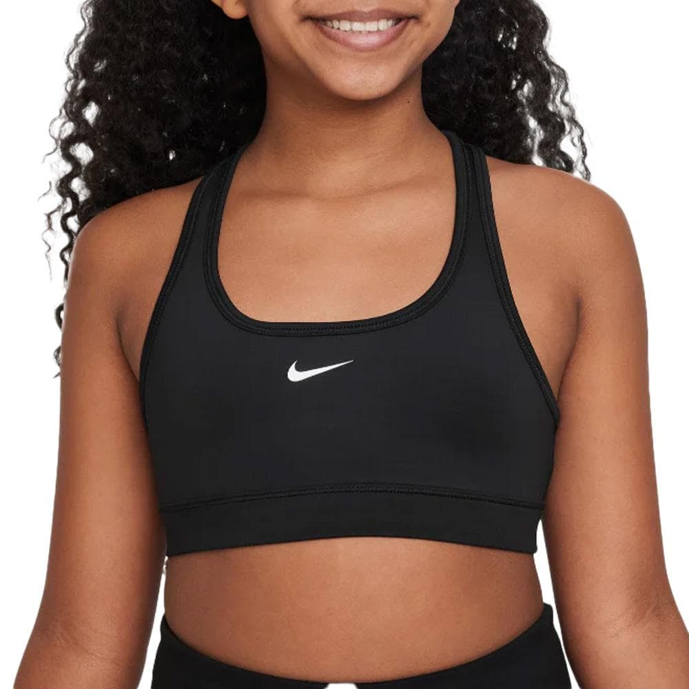 Brassière Noires Fille Nike Swoosh 1