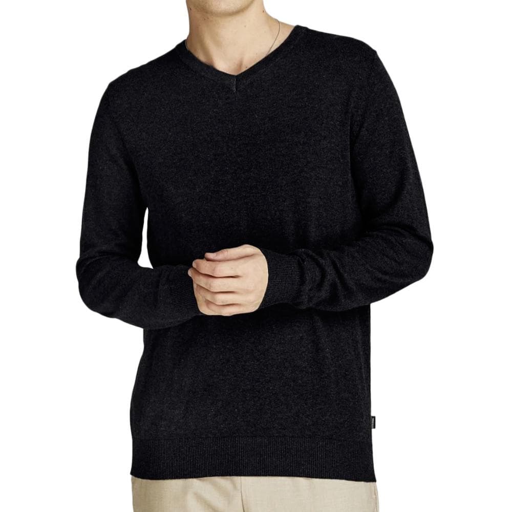 Pull Noir Homme Jack & Jones Emil 12208365 1