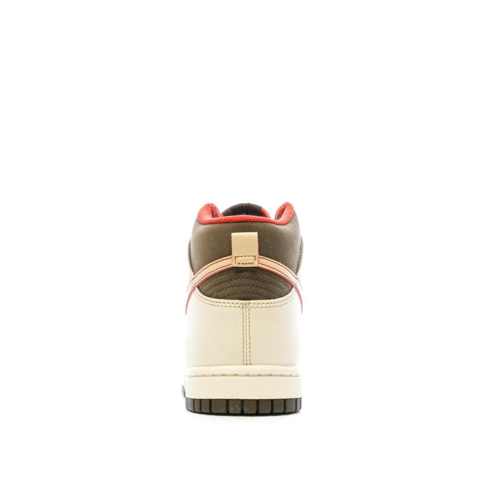 Baskets Écru/Marron Homme Nike Dunk High Retro 3