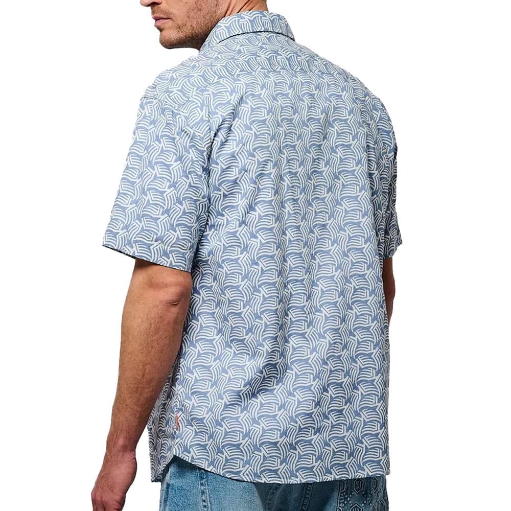 Chemisette Bleu/Blanc Homme Kaporal BAHIA 2