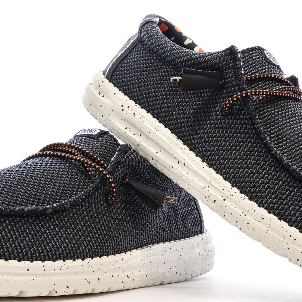Chaussures Bleu Homme Hey Dude Wally Sox Pine 7