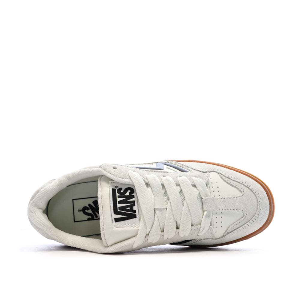 Baskets Blanches Homme Vans Upland Suede Marshmallow 4