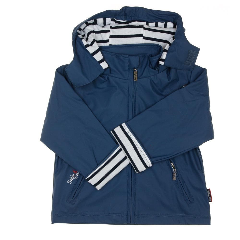 Parka ciré Bleu Foncé Fille Win's Junior 1