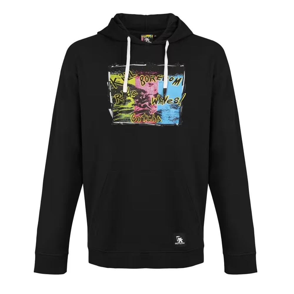 Sweat à Capuche Noir Homme Gotcha Wet 1