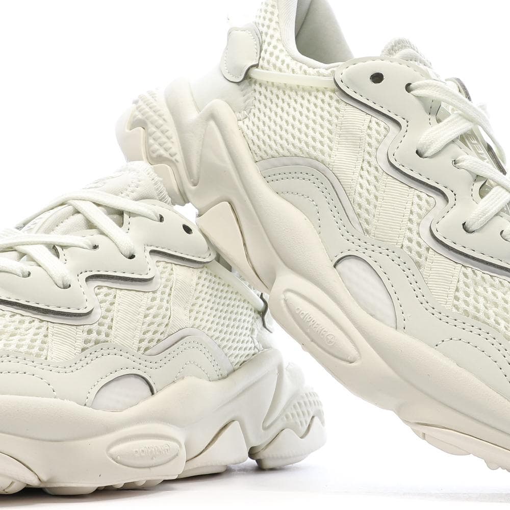 Baskets Blanches/Crème Femme Adidas Ozweego 7