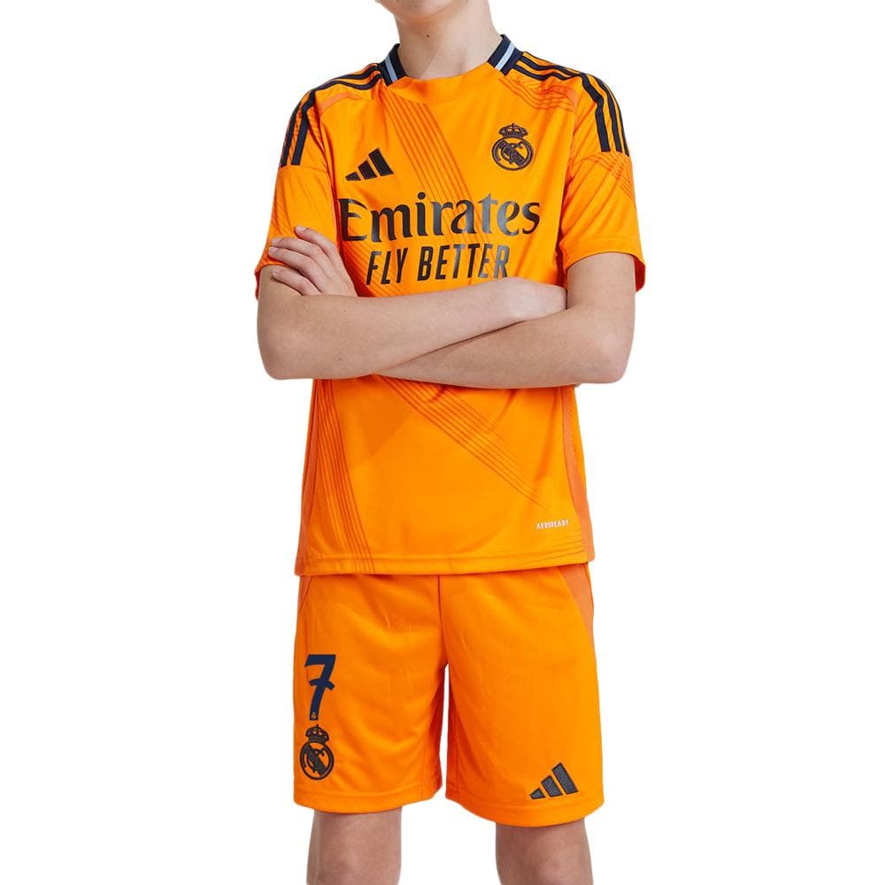 Ensemble Real Madrid Tenue Extérieur Junior Adidas 24/25 2