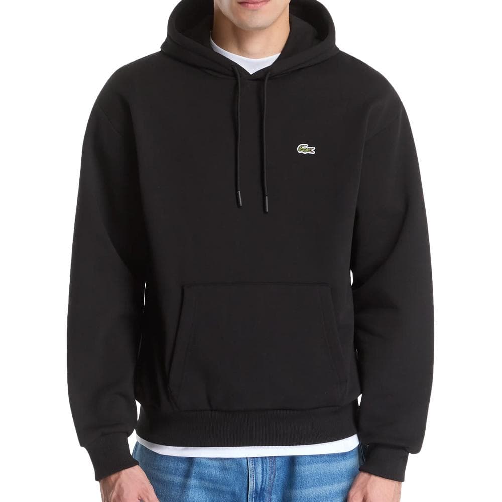 Sweat à Capuche Noir Homme Lacoste SH8863 1