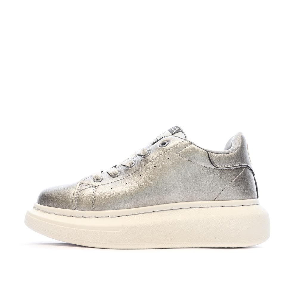 Baskets Argent Femme Chattawak HAWAI 1