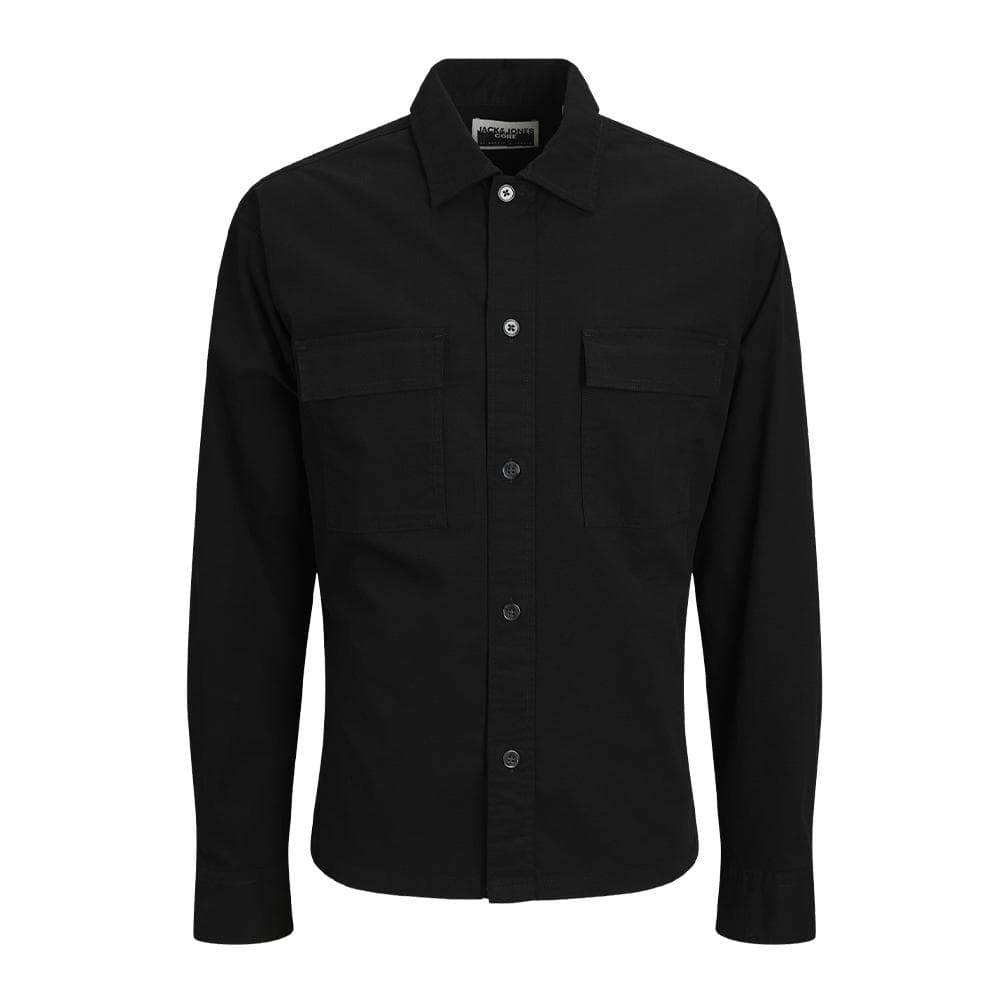 Surchemise Noire Homme Jack & Jones Cotarmac 1