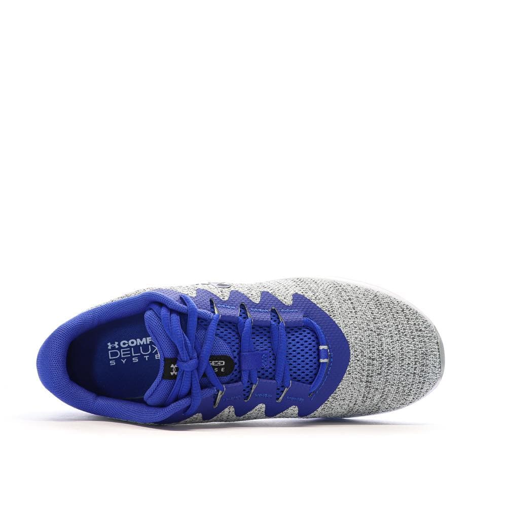 Chaussures de running Grises/Bleu Homme Under Armour Charged Impulse 4