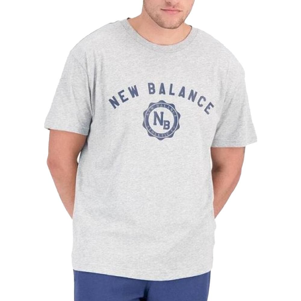 T-shirt Gris Homme New Balance Seasonal 1