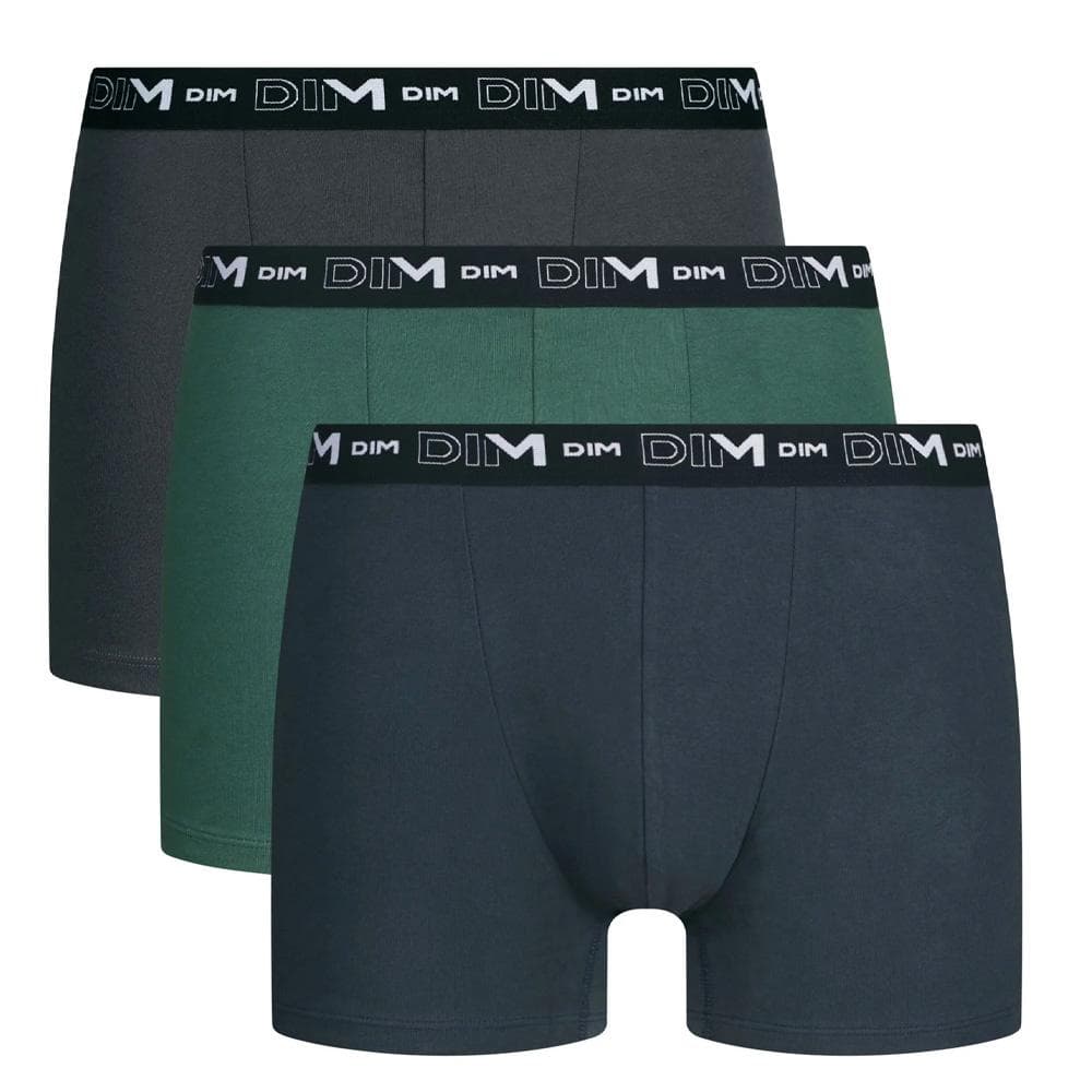 Boxers Noir Dim Homme Coton Stretch X3 - Taille 1